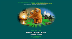 Desktop Screenshot of barradesaojoao-rj.org